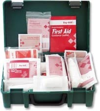 Image of HSE Compliant - Travel & Workplace First Aid Kit for 1 - 10 Persons