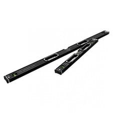 Image of STABILA 196-2 61cm & 122cm Dark Shadow Spirit Level Set Special Edition 2026