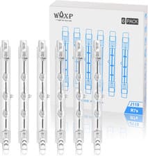 Image of R7S Halogen Light Bulbs Dimmable, 118Mm 230W Linear Bulbs for Lamps, 2700K Warm