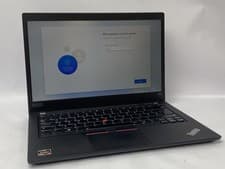 Image of Lenovo Windows Laptop PC T495 - AMD Ryzen 5 pro 3500U  @ 2.1 - 8GB RAM - 14.0...
