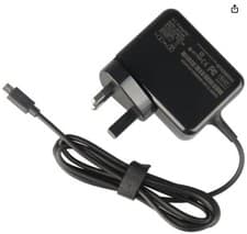 Image of Power Adapter 19.5V 1.2A 24W Laptop Power Adapter Wall Charger for Dell Venue 11