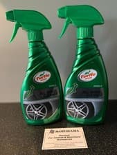 Image of 2x TURTLE WAX INTENSIVE WHEEL CLEANER CAR WHEEL, ALLOY CLEANER & BRAKE DUST