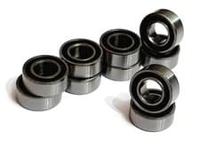 Image of RC Car Buggy Steel Roller Ball Bearings Rubber Sealed 5mm - 22mm Options