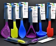 Image of Colourworks Silicone Cooking Utensils 5 Piece Set Random Colours Choose Your Set