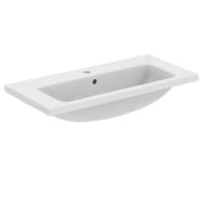 Image of Ideal Standard i.life S 1 Tap Hole Compact Wash Basin 800mm White (BASIN ONLY)