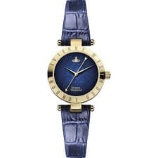 Image of Vivienne Westwood Exclusive Westbourne II Blue Dial Strap Ladies Watch VV092NVNV