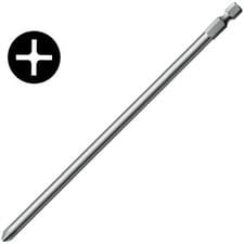 Image of Wera 059786 851/4Z 1/4″ Hex Drive Screwdriver Bit Phillips PH2 152mm Long