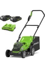 Image of Greenworks Cordless Lawnmower 48V (24V x 2) for Lawns up to 210m²