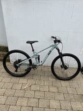 Image of GT Sensor Mountain Bike Full Suspension June Gloom Colorway Size Medium