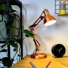 Image of Adjustable Table Lamp Desk Light Office Study Reading Light Spotlight Head Bulb