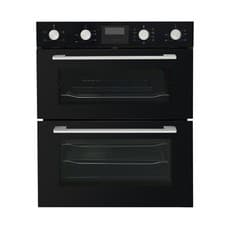 Image of Belling 54L Built-Under Electric Double Oven Black BI703MFC