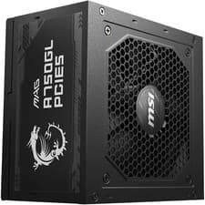 Image of MSI 750W ATX Fully Modular Power Supply - MAG A750GL PCIE5 - Active PFC/80 PLUS