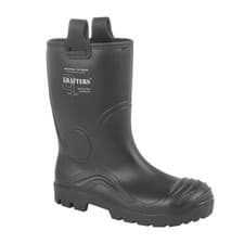 Image of Grafters Safety Waterproof Rigger Boots Fleece Lining Men's Work Boots M928A