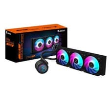 Image of GIGABYTE AORUS WATERFORCE II 360 AIO Liquid CPU Cooler- 3x120mm ARGB Fan Black