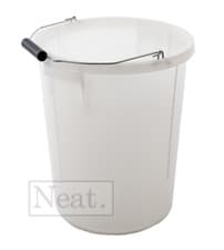 Image of 28L PLASTERERS BUCKET MIXING BUILDERS WATER TUB PLASTER HEAVY DUTY