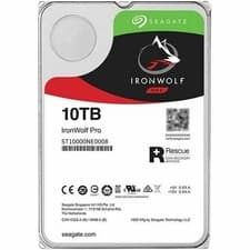 Image of Seagate IronWolf Pro 10TB 3.5" NAS HDD7200RPM SATA III 256MB Cache ST10000NE0008