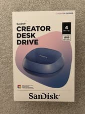 Image of SanDisk Creator Desk Drive 4TB - External Hard Drive - BRAND NEW