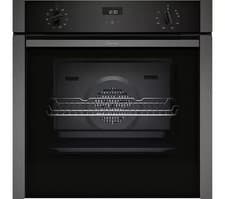 Image of Neff N50 B3ACE4AG3B Slide and Hide Electric Single Oven - 13amp Graphite (10903)
