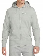 Image of Nike NSW Full Zip French Terry Grey Heather Hoodie 521573-063