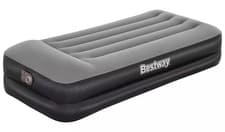 Image of Bestway Single Raised Air Bed Premium PVC Built-In Electric Pump