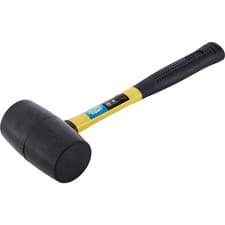 Image of Draper Expert Rubber Mallet 750g Multi Purpose Mallet Soft Hammer Shock
