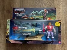 Image of Mattel 2020 Re-Issue Masters of the Universe Origins Prince Adam Sky Sled Retro