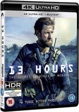 Image of THIRTEEN 13 Hours 4K UHD Ultra HD Movie Film Secret Soldiers of Benghazi New