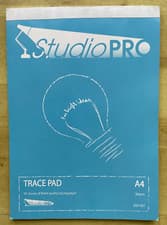 Image of Studio Pro A4 Tracing Paper Pad 90gsm 50 Premium Acid Free Sheets
