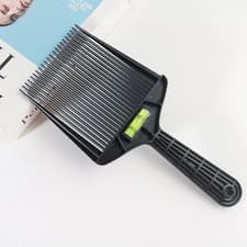 Image of Men Flat Top Guide Comb Smoothing Teeth Barber Haircut Comb Hairstyle Tool