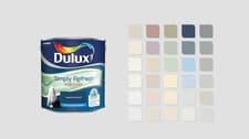 Image of Dulux Simply Refresh One Coat Matt Emulsion Paint - All Sizes - All Colours