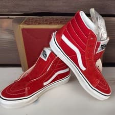 Image of Vans Little Kids Size 1.5 US Sk8-Hi Suede and Canvas Sneakers Shoes VN0A4BUWJV6