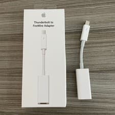 Image of OFFICIAL GENUINE APPLE THUNDERBOLT TO FIREWIRE ADAPTER A1463 MD464ZM/A MD464LL/A