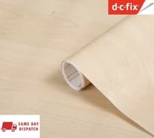 Image of D C FIX ALKOR LIGHT MAPLE WOOD GRAIN EFFECT SELF ADHESIVE VINYL WRAP 45CM WIDE