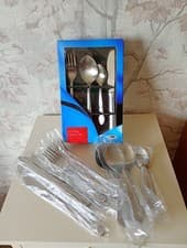 Image of Viners 24 Piece Cutlery Set New Unused Casual Dining Collection 18+ buyers only
