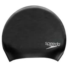 Image of Speedo 8061680001 Unisex Long Hair Swim Cap - Black