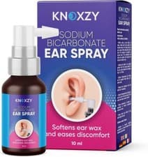 Image of Knoxzy Ear Wax Remover Sodium Bicarbonate Ear Care Spray Itchy Ear Pain Relief