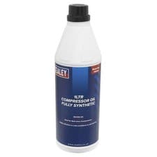 Image of Sealey FSO1S Compressor Oil Fully Synthetic 1ltr