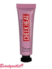 Image of Maybelline Cheek Heat Sheer Gel Cream Blush - 10 Pink Scorch