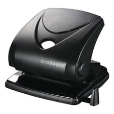 Image of Q-Connect Standard Duty Hole Punch Black KF01235