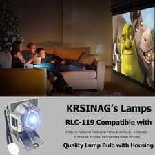 Image of RLC‑119 Replacement Projector Lamp with Housing – Fits ViewSonic PX & PG Series