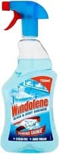 Image of Windolene Glass and Shiny Surfaces Spray Window Cleaner Pack of 6 x 750ml