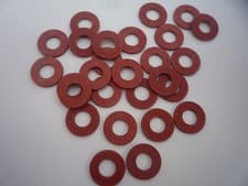 Image of Packs of FIBRE SEALING Washers   M3  M4  M5  M6  M8  M10  M12  Metric