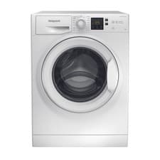Image of Hotpoint Anti-Stain 8 kg Washing Machine 45' Full Load, Steam Hygiene & Inverter