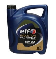 Image of ELF 5W-30 Evolution Full-Tech Llx 5l Oil Fully Synthetic Engine for BMW Mercedes