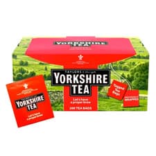 Image of 200 Yorkshire Tea Individually Wrapped Enveloped String & Tag Tea Bags