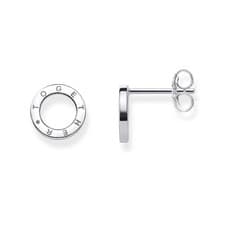 Image of Thomas Sabo Silver Together Forever Circle Stud Earrings