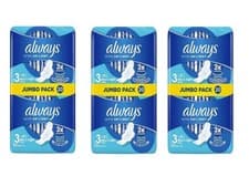 Image of Always Ultra Sanitary Pads Women's Size 3, Day & Night, 60 Pads, (3 x 20 Packs)