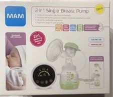 Image of MAM 2 In 1 Electric & Manual Single Breast Pump