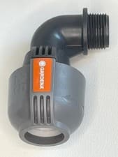 Image of GARDENA Sprinklersystem L-piece 25 mm x 3/4" male thread Brand New 2781