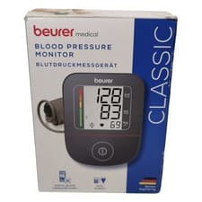 Image of Beurer Upper Arm Blood Pressure Monitor Arrhythmia Detection BM25 New Open Tatty